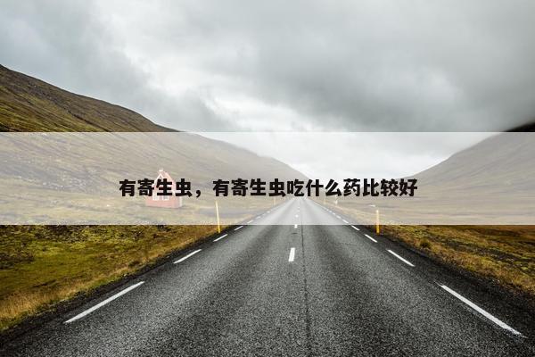 有寄生虫，有寄生虫吃什么药比较好