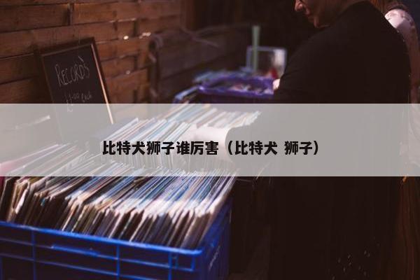 比特犬狮子谁厉害（比特犬 狮子）