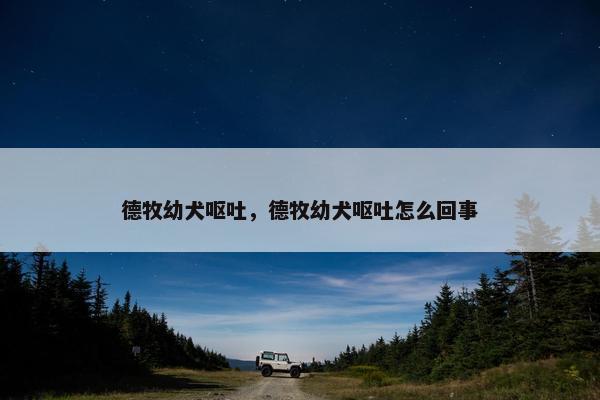 德牧幼犬呕吐，德牧幼犬呕吐怎么回事