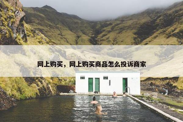 网上购买，网上购买商品怎么投诉商家