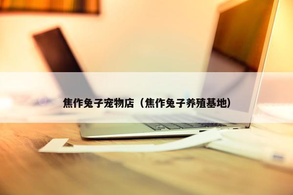 焦作兔子宠物店（焦作兔子养殖基地）