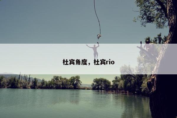 杜宾角度，杜宾rio