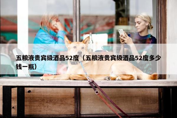 五粮液贵宾级酒品52度（五粮液贵宾级酒品52度多少钱一瓶）