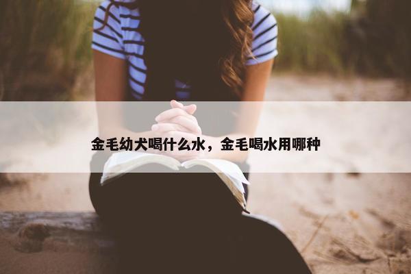 金毛幼犬喝什么水，金毛喝水用哪种