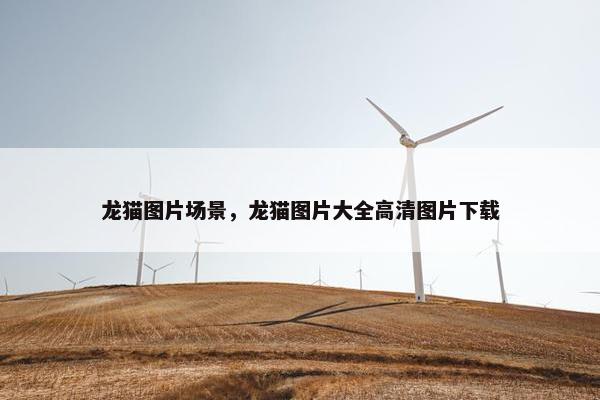 龙猫图片场景，龙猫图片大全高清图片下载