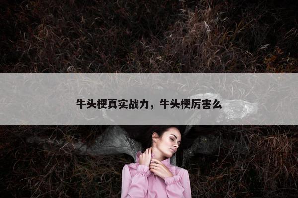 牛头梗真实战力，牛头梗厉害么