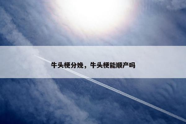 牛头梗分娩，牛头梗能顺产吗