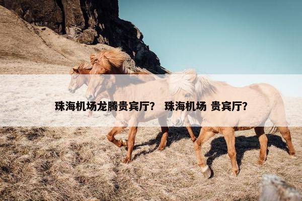 珠海机场龙腾贵宾厅？ 珠海机场 贵宾厅？