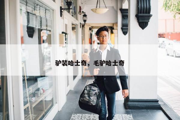 驴装哈士奇，毛驴哈士奇