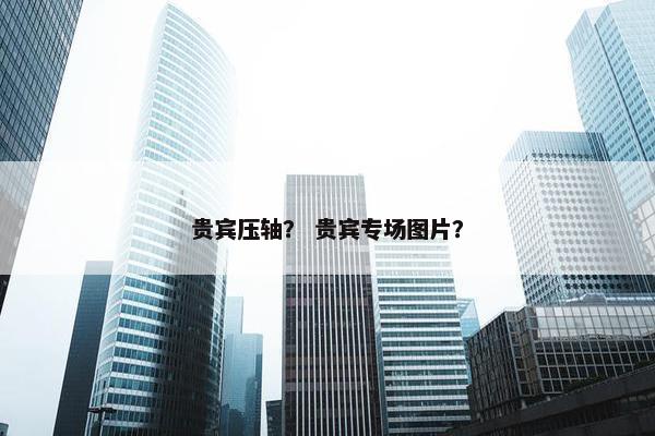 贵宾压轴？ 贵宾专场图片？