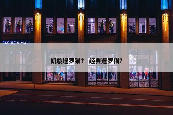 凯旋暹罗猫？ 经典暹罗猫？