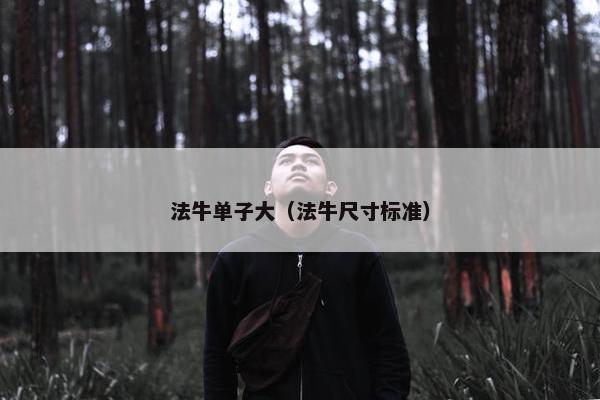 法牛单子大（法牛尺寸标准）