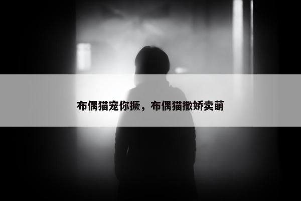 布偶猫宠你撅，布偶猫撒娇卖萌