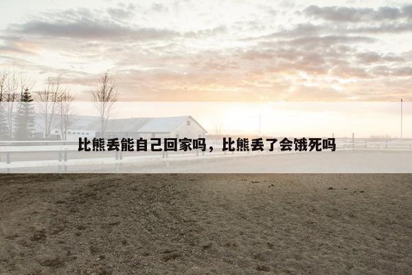 比熊丢能自己回家吗，比熊丢了会饿死吗