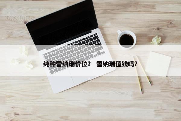 纯种雪纳瑞价位？ 雪纳瑞值钱吗？