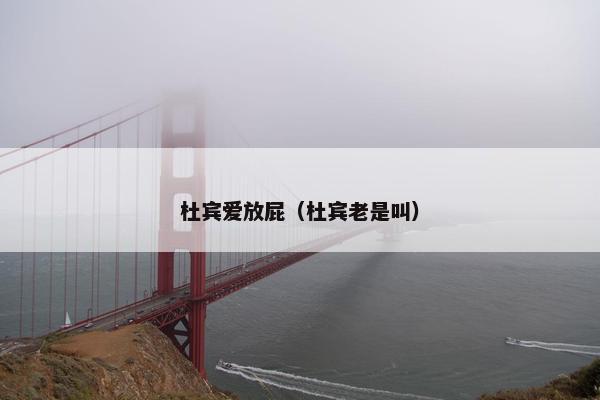 杜宾爱放屁（杜宾老是叫）
