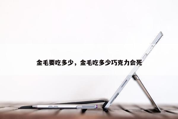 金毛要吃多少，金毛吃多少巧克力会死