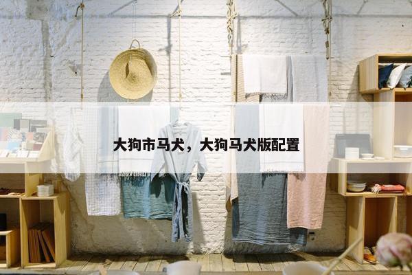 大狗市马犬，大狗马犬版配置