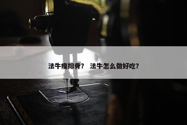 法牛瘦排骨？ 法牛怎么做好吃？