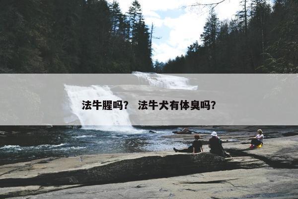 法牛腥吗？ 法牛犬有体臭吗？
