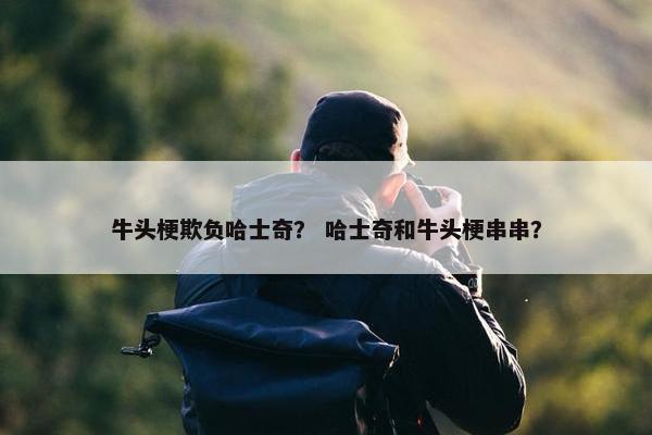 牛头梗欺负哈士奇？ 哈士奇和牛头梗串串？