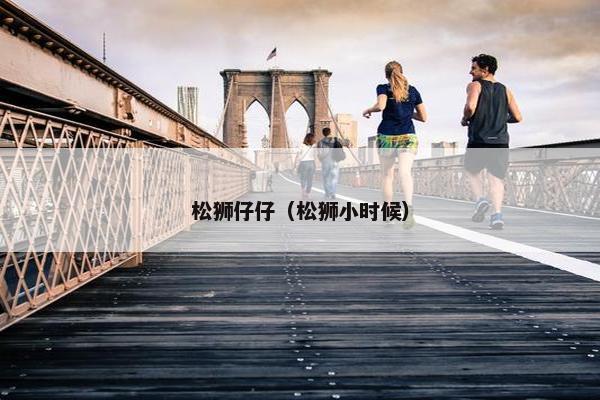 松狮仔仔（松狮小时候）