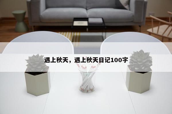 遇上秋天，遇上秋天日记100字