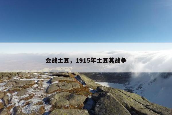 会战土耳，1915年土耳其战争