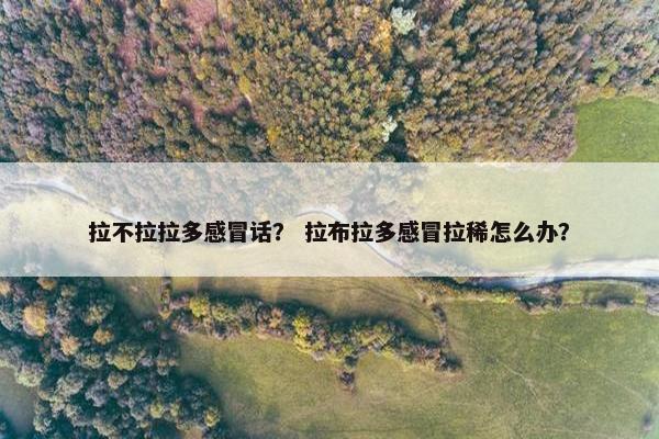 拉不拉拉多感冒话？ 拉布拉多感冒拉稀怎么办？