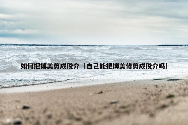 如何把博美剪成俊介（自己能把博美修剪成俊介吗）