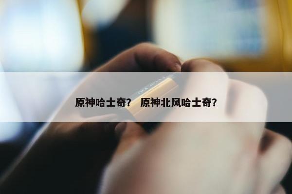 原神哈士奇？ 原神北风哈士奇？