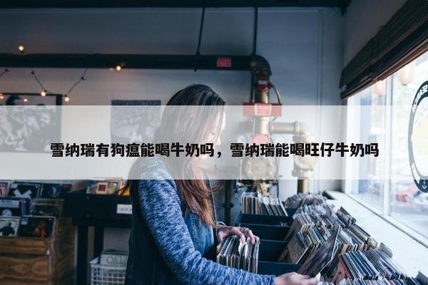 雪纳瑞有狗瘟能喝牛奶吗,雪纳瑞能喝旺仔牛奶吗 雪纳瑞有狗瘟能喝牛奶吗,雪纳瑞能喝旺仔牛奶吗