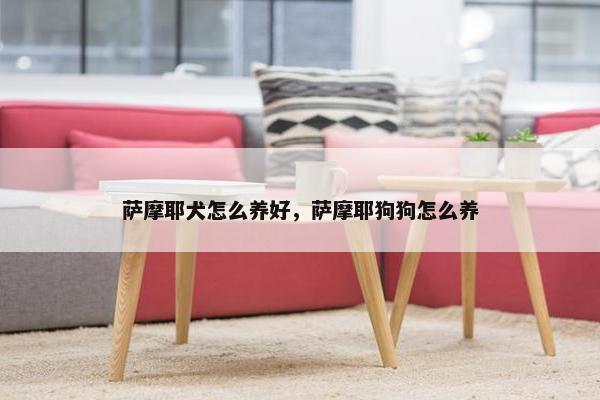 萨摩耶犬怎么养好，萨摩耶狗狗怎么养