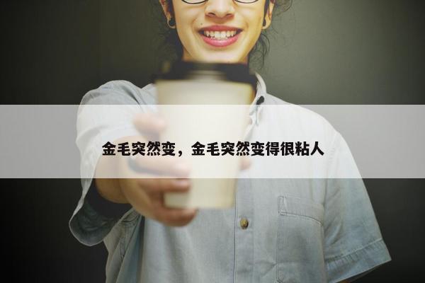 金毛突然变，金毛突然变得很粘人