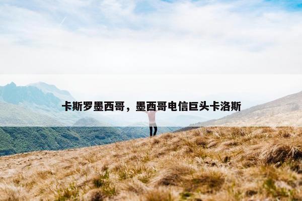 卡斯罗墨西哥，墨西哥电信巨头卡洛斯