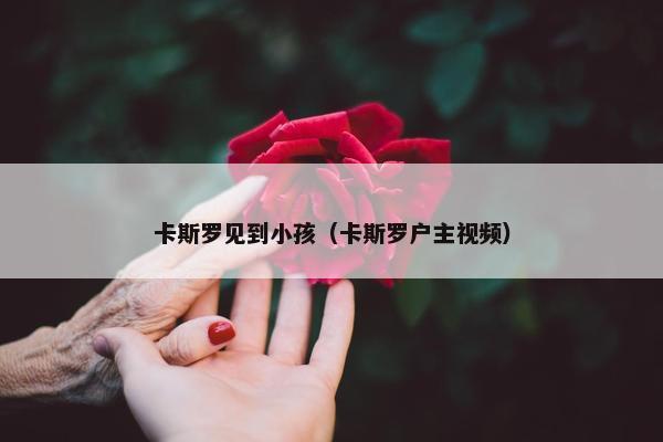 卡斯罗见到小孩（卡斯罗户主视频）