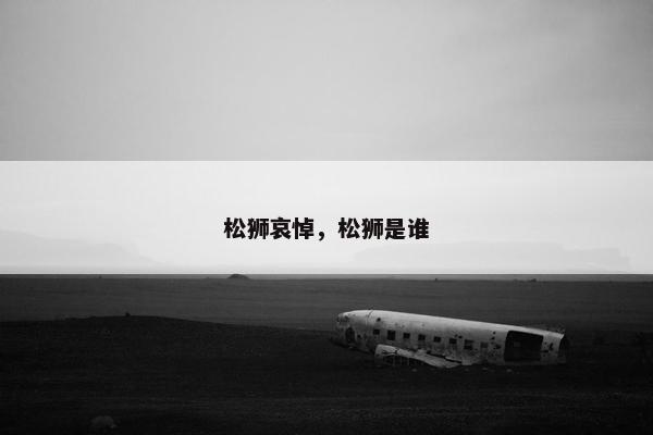 松狮哀悼，松狮是谁