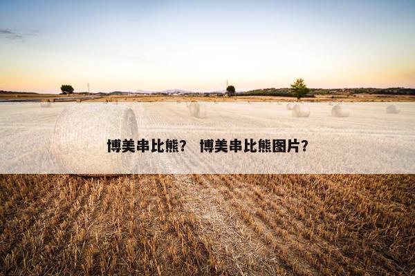 博美串比熊？ 博美串比熊图片？