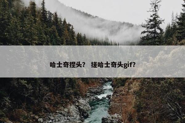 哈士奇捏头？ 搓哈士奇头gif？