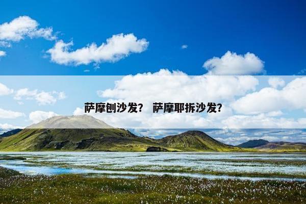 萨摩刨沙发？ 萨摩耶拆沙发？
