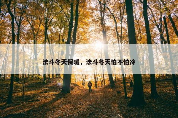法斗冬天保暖，法斗冬天怕不怕冷