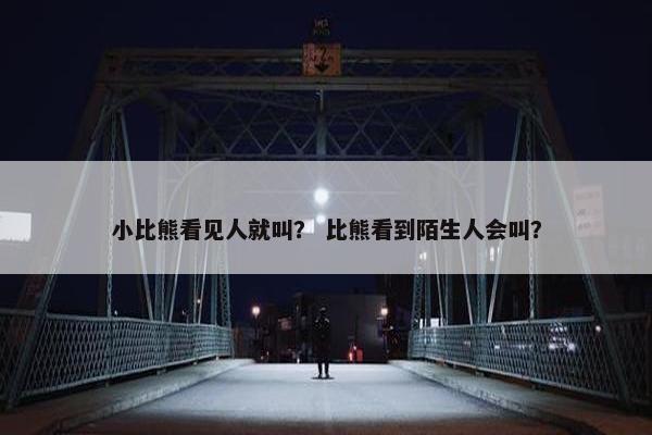 小比熊看见人就叫？ 比熊看到陌生人会叫？