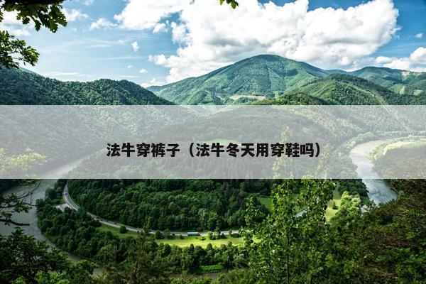 法牛穿裤子（法牛冬天用穿鞋吗）