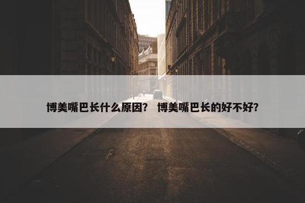 博美嘴巴长什么原因？ 博美嘴巴长的好不好？