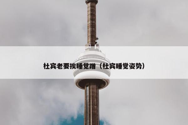 杜宾老要挨睡觉蹭（杜宾睡觉姿势）
