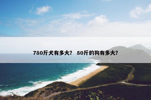 780斤犬有多大？ 80斤的狗有多大？