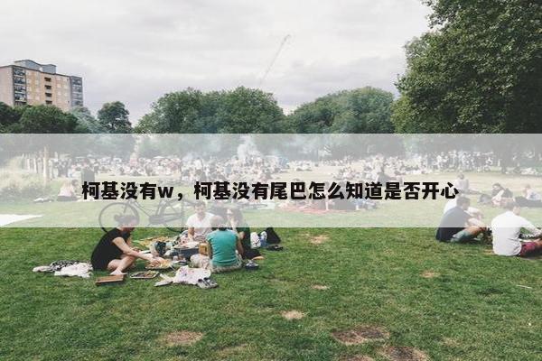 柯基没有w，柯基没有尾巴怎么知道是否开心