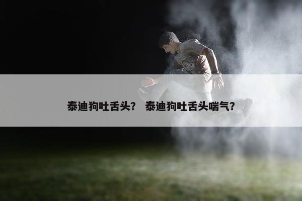 泰迪狗吐舌头？ 泰迪狗吐舌头喘气？