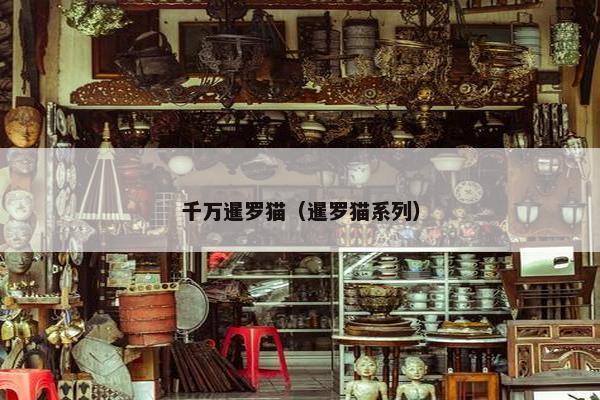 千万暹罗猫（暹罗猫系列）