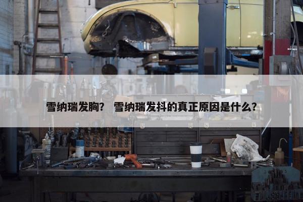 雪纳瑞发胸？ 雪纳瑞发抖的真正原因是什么？